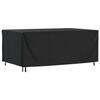 vidaXL Housse de salon de jardin noir 225x143x90 cm imperm&eacute;able 420D