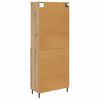 vidaXL Haut Armoire avec tiroir Ch&ecirc;ne artisanal 69,5 x 34 x 180 cm
