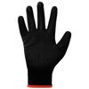 vidaXL Gants de Travail 24 pcs Noir 7 / S Polyester