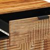 vidaXL Cabinet de chevet Marron 50 x 33 x 60 cm Bois d'acacia massif