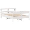 vidaXL Cadre de lit sans matelas blanc 120x200 cm bois de pin massif