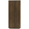 vidaXL Buffet chêne marron 120x30x75 cm bois d'ingénierie