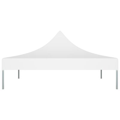 vidaXL Toit de tente de réception 2x2 m Blanc 270 g/m²