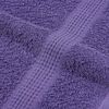 vidaXL Serviettes d'invit&eacute; FROGN 10 pcs violet 30x50 cm 360 g/m&sup2;