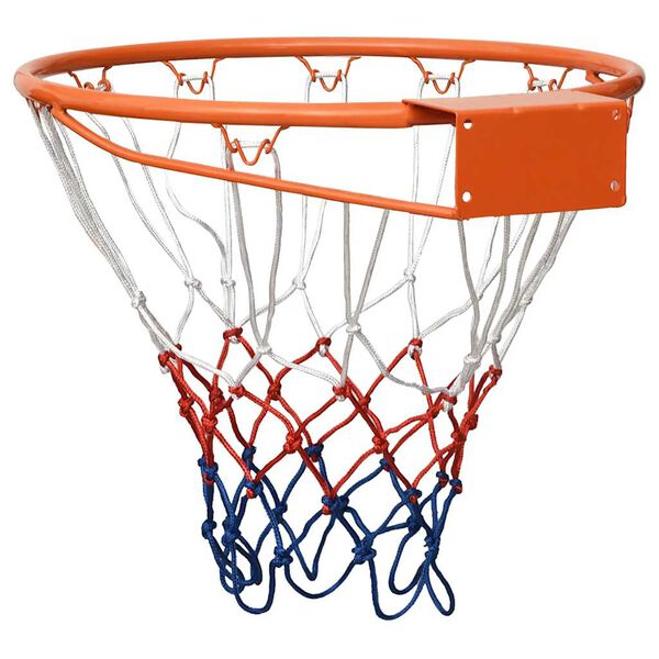 vidaXL Cerceau de basket Orange 39 cm Acier