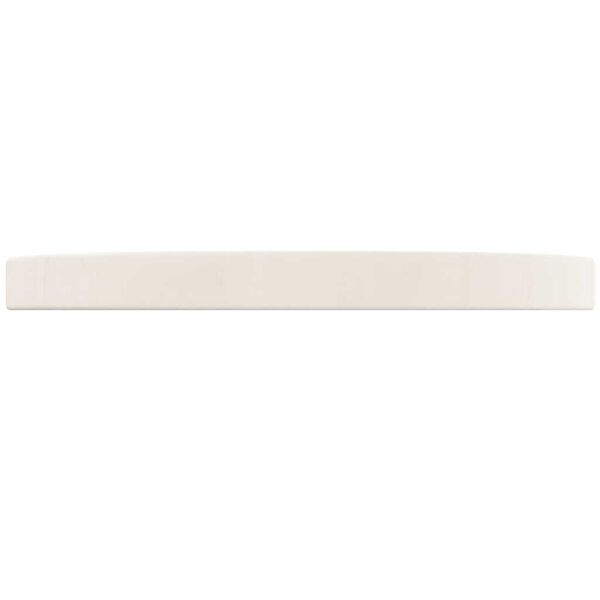 vidaXL Dessus de table rond blanc Ø30x3 cm bois de pin massif