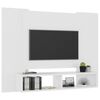 vidaXL Meuble TV mural Blanc 120x23,5x90 cm Bois d&rsquo;ing&eacute;nierie