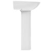 vidaXL Lavabo autoportant avec socle Céramique Blanc 520x440x190 mm