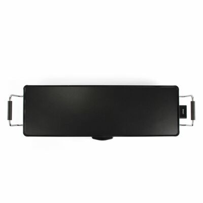 Livoo Gril de table Teppanyaki électrique 90x23 cm 1800 W Noir