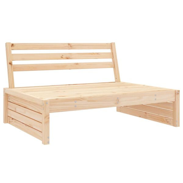 vidaXL Salon de jardin 4 pcs bois massif de pin
