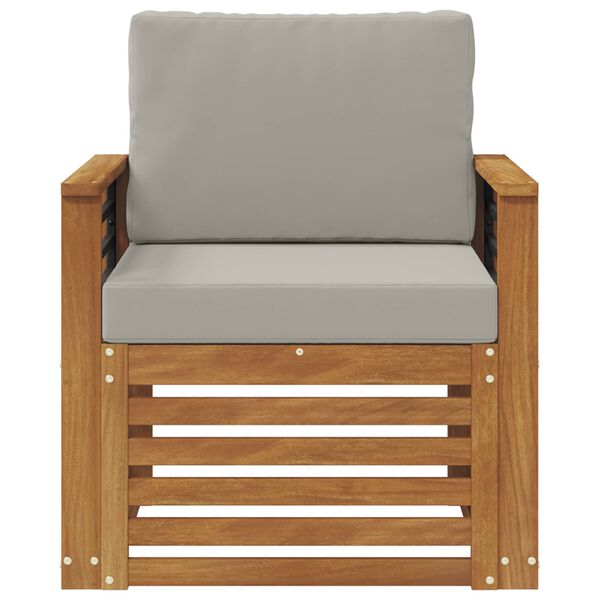 vidaXL Ensemble de canap&eacute;s d'ext&eacute;rieur Naturel 71 x 63 x 73 cm