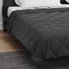 vidaXL Duvet d'&eacute;t&eacute; simple Anthracite 220 x 200 cm Microfibre