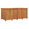 vidaXL Bo&icirc;te de rangement de jardin 200x80x75 cm bois massif d'acacia