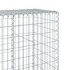 vidaXL Panier gabion avec couvercle 600x50x200 cm fer galvanisé