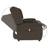 vidaXL Fauteuil de massage inclinable et porte-gobelet 2 places marron