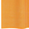 vidaXL Rideaux en voile avec boucles 2 pcs orange 140x225 cm