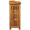 vidaXL Armoire de jardin Naturel 93 x 41,5 x 98cm Bois d'Acacia Massif