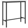 vidaXL table Gris Sonoma 100 x 40 x 100,5 cm