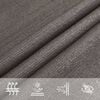 vidaXL Voile d'ombrage 160 g/m&sup2; Anthracite 3x4x4 m PEHD