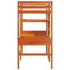 vidaXL Cadre de lit superposé sans matelas 80x200cm bois de pin massif