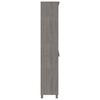 vidaXL Buffet HAMAR Bois massif de pin Gris clair