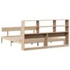 vidaXL Lit biblioth&egrave;que sans matelas 180x200 cm bois massif de pin