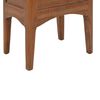 vidaXL Table de chevet Bois de sapin massif 40 x 29 x 68 cm Marron