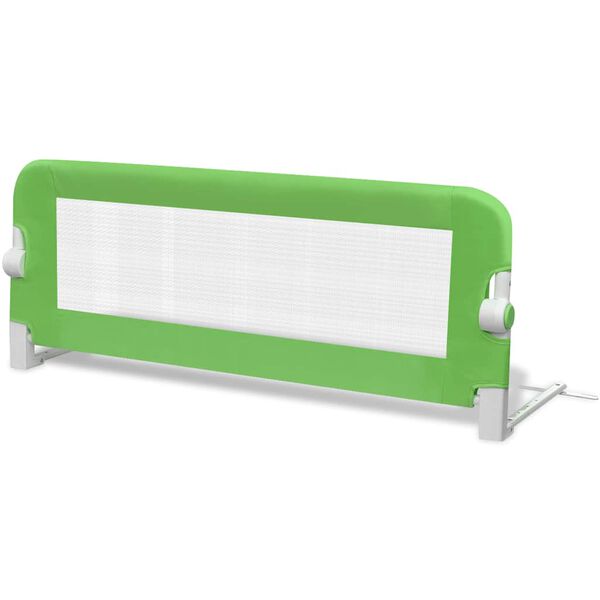 vidaXL Barrière de lit de sécurité pour tout-petits 2pcs Vert 102x42cm