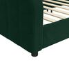 vidaXL Lit de repos sans matelas vert fonc&eacute; 80x200 cm velours