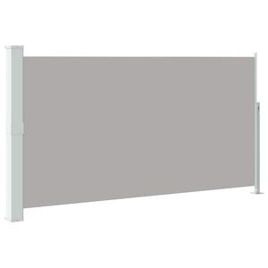 vidaXL Auvent lat&eacute;ral r&eacute;tractable de patio 160 x 300 cm Gris