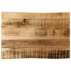vidaXL Dessus de table bord vivant 60x40x2,5 cm bois de manguier brut