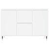 vidaXL Buffet blanc 101,5x35x70 cm bois d'ing&eacute;nierie