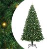 vidaXL Sapin de No&euml;l artificiel Vert 240 cm PVC, Acier et Plastique