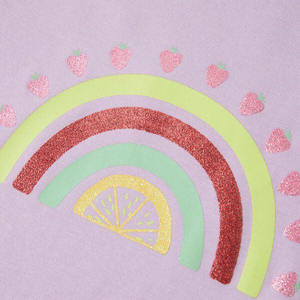 T-shirt pour enfants lilas 116