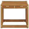 vidaXL Banc de Tabouret Naturel 43 x 43 x 37 cm Bois d'Acacia Massif