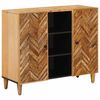 vidaXL Armoires de rangement avec stockage Marron 90 x 33,5 x 75 cm