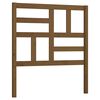 vidaXL T&ecirc;te de lit Marron miel 96x4x104 cm Bois massif de pin