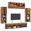 vidaXL Ensemble meuble TV 6 pcs Bois ancien Bois d'ing&eacute;nierie