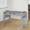 vidaXL Table de Foosball Gris Sonoma 125 x 60,5 x 80 cm