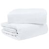 vidaXL Ensemble de Duvet avec oreiller 3 pcs Blanc Plume de canard
