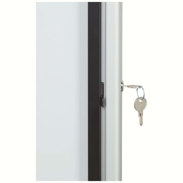 Nobo Panneau d'affichage d'ext&eacute;rieur magn&eacute;tique