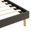 vidaXL Cadre de lit Anthracite Similicuir 100 x 200 cm