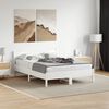 vidaXL Cadre de lit sans matelas blanc 120x200 cm bois de pin massif