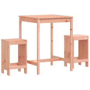 vidaXL Ensemble de bar de jardin 3 pcs bois massif de Douglas
