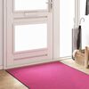 vidaXL Tapis d'entr&eacute;e Autre Rose et Noir 120 x 350 cm Polyamide et PVC