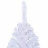 vidaXL Sapin de Noël artificiel avec 300 LED Blanc 240 cm PVC et Acier