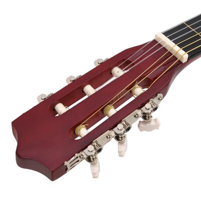 Guitare enfant rouge - Guitare jouet 6 Cordes, Instrument de Musique pour  débutants
