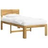 vidaXL Cadre de lit simple avec t&ecirc;te de lit ROSTOCK Blanc 75 x 190 cm