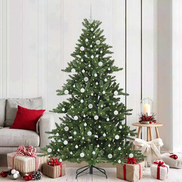 vidaXL Sapin de No&euml;l Artificiel &agrave; Branches Articul&eacute;es Vert 210 cm