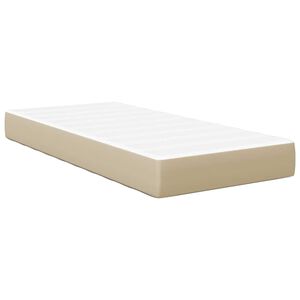 vidaXL Matelas de Lit avec matelas Sauge 90 x 200 cm tissu